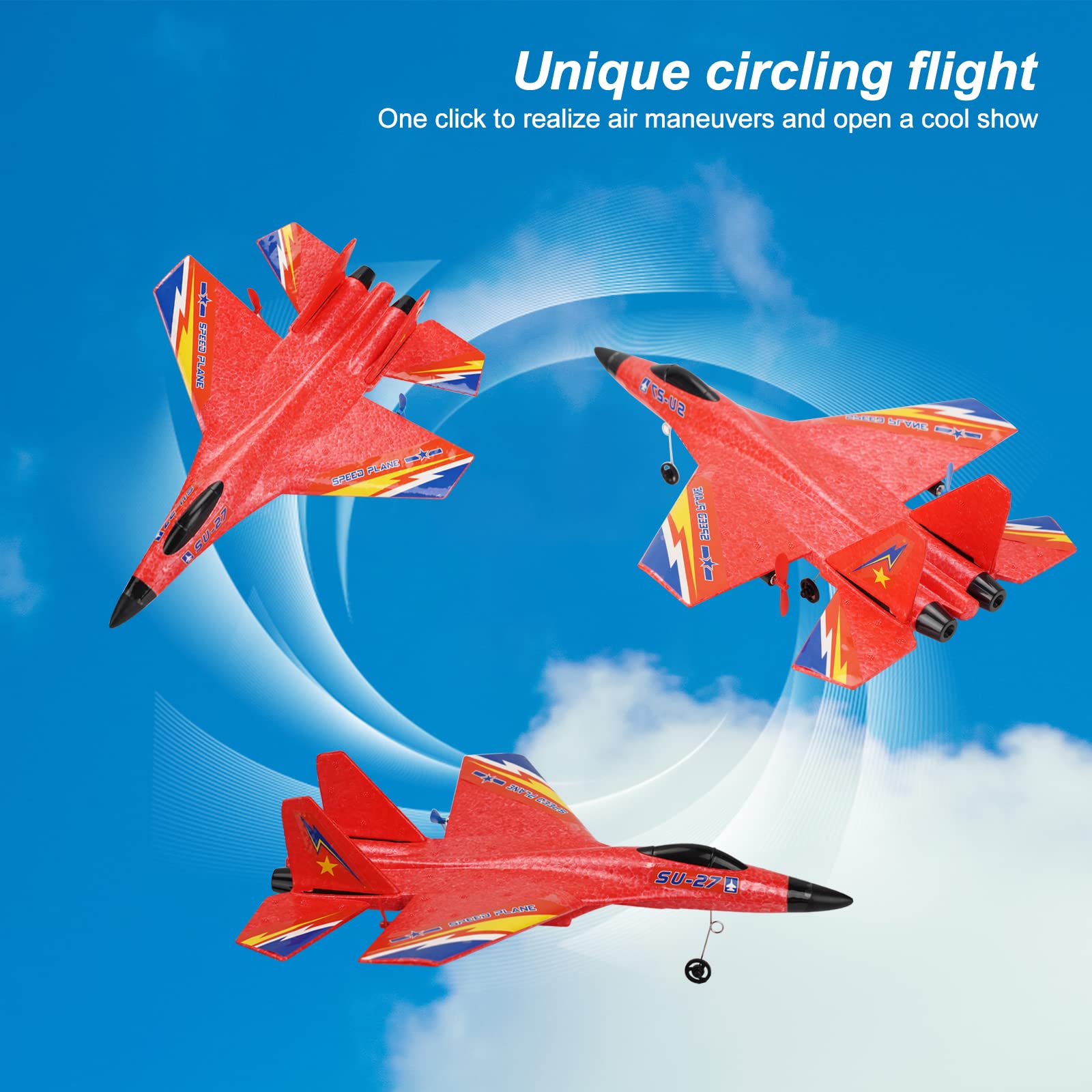 Avión a Control Remoto OUSEXI para Niños Niñas, Avión RC - Imagen 3