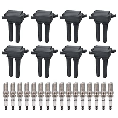 OYEAUTO 8pcs Juegos de Bobinas de Encendido con 16pcs