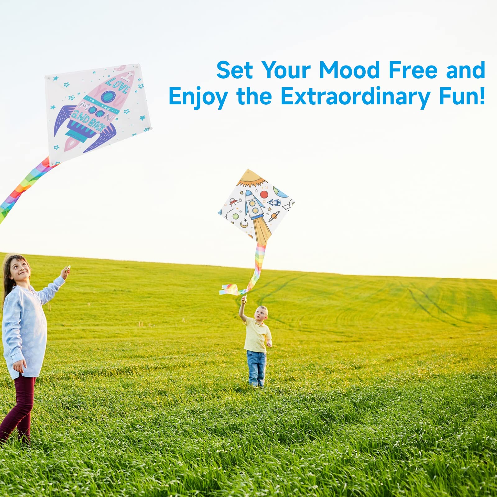 30 Paquetes de Cometas en Blanco para Niños, Cometas a - Imagen 3