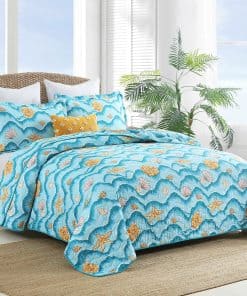 Edredón King Size SahSahCasa, Juego de Edredón King,