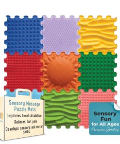 Juego de tapetes de juego sensorial ORTOTO - Tapete