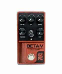 Pedal de previo de bajo y overdrive SolidGoldFX BETA-V