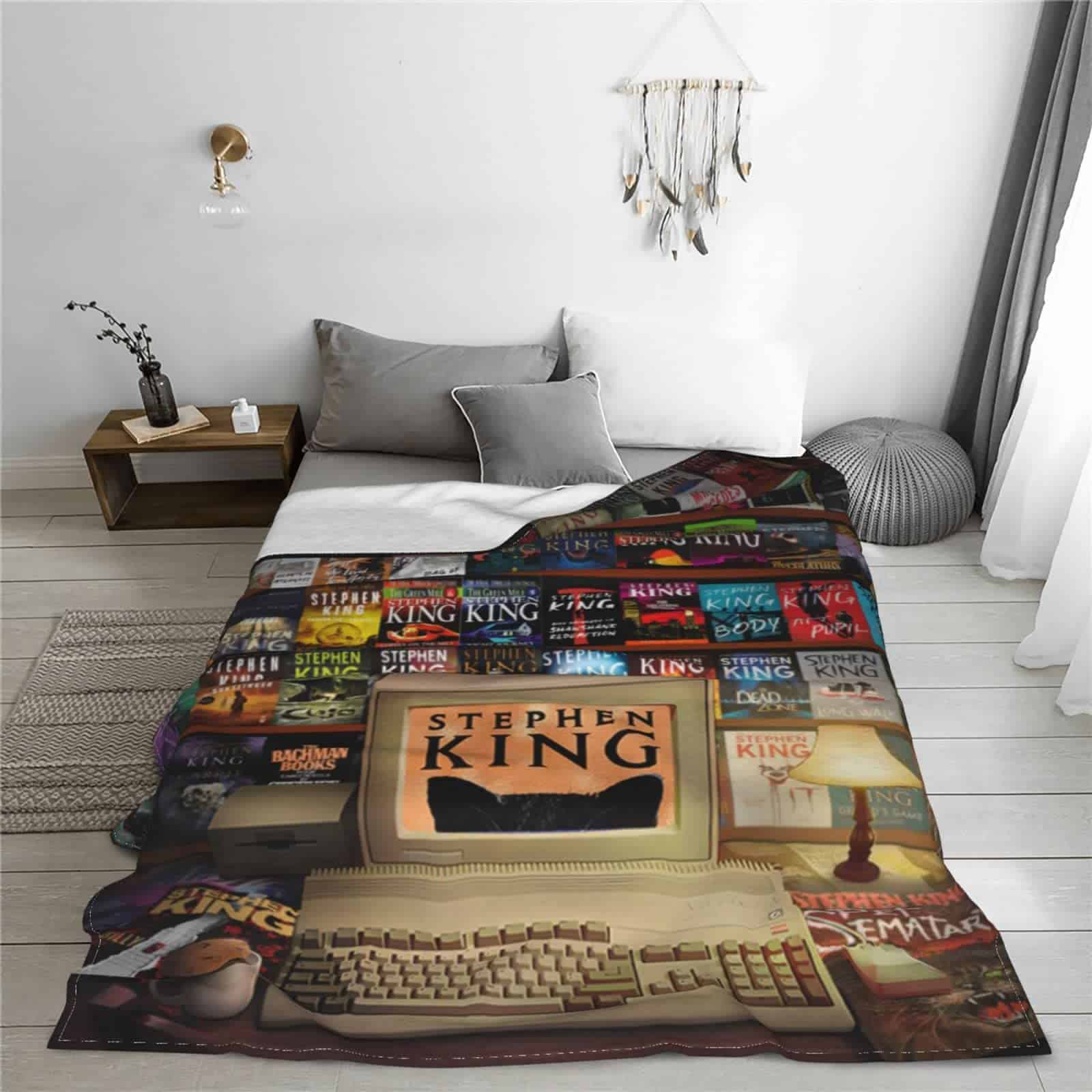 Cobertor de manta suave The King Full Collection Horror - Imagen 4