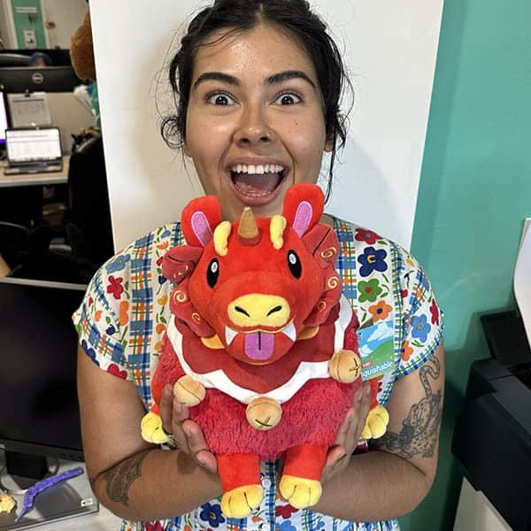 Peluche Mini León Guardián Squishable - Imagen 5