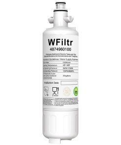 Filtro de Agua de Reemplazo WFiltr 4874960100 para Beko