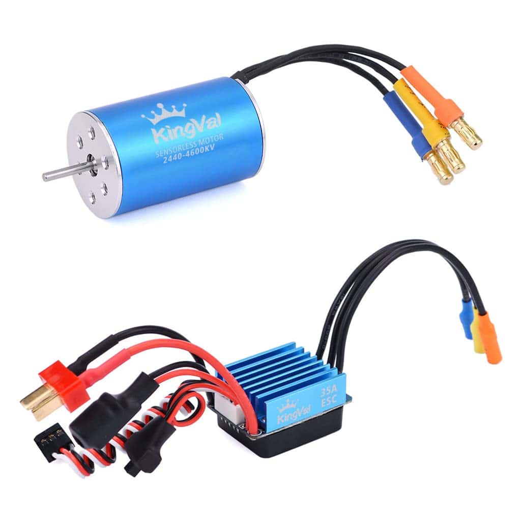 KingVal Repuesto Motor Sensorless Brushless 2440KV 4600 con
