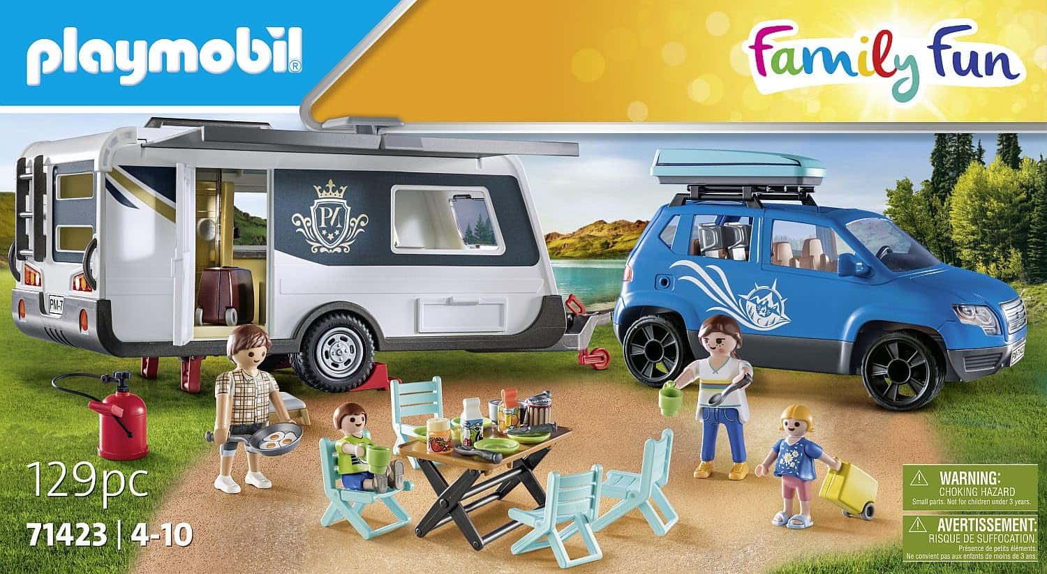 Playmobil Caravana con Coche - Imagen 5
