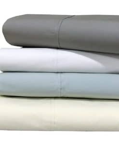Sábana Plana de Algodón Percal (120x112) Oversized para