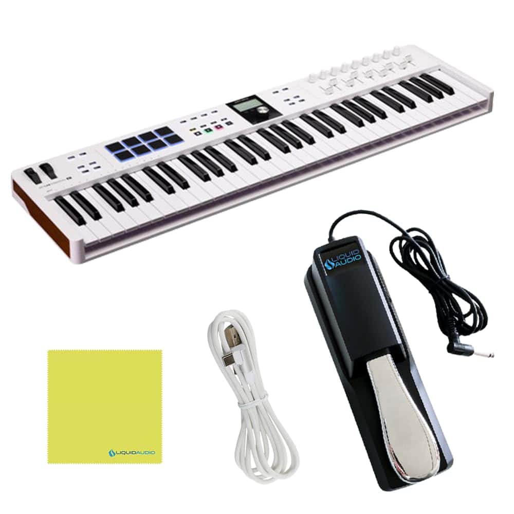 Bundle Controlador MIDI Arturia KeyLab 61 Essential mk3