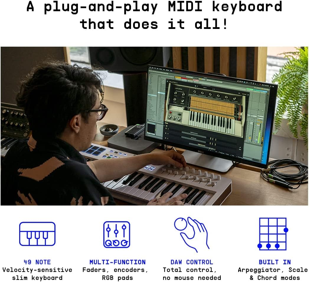 Bundle Controlador MIDI Arturia KeyLab 61 Essential mk3 - Imagen 7