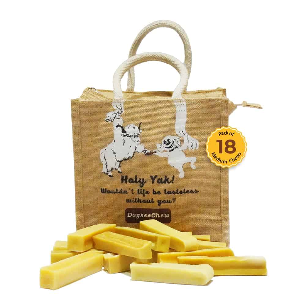 Dogsee Himalayan Yak Chews para Perros Paquete a Granel 3lb