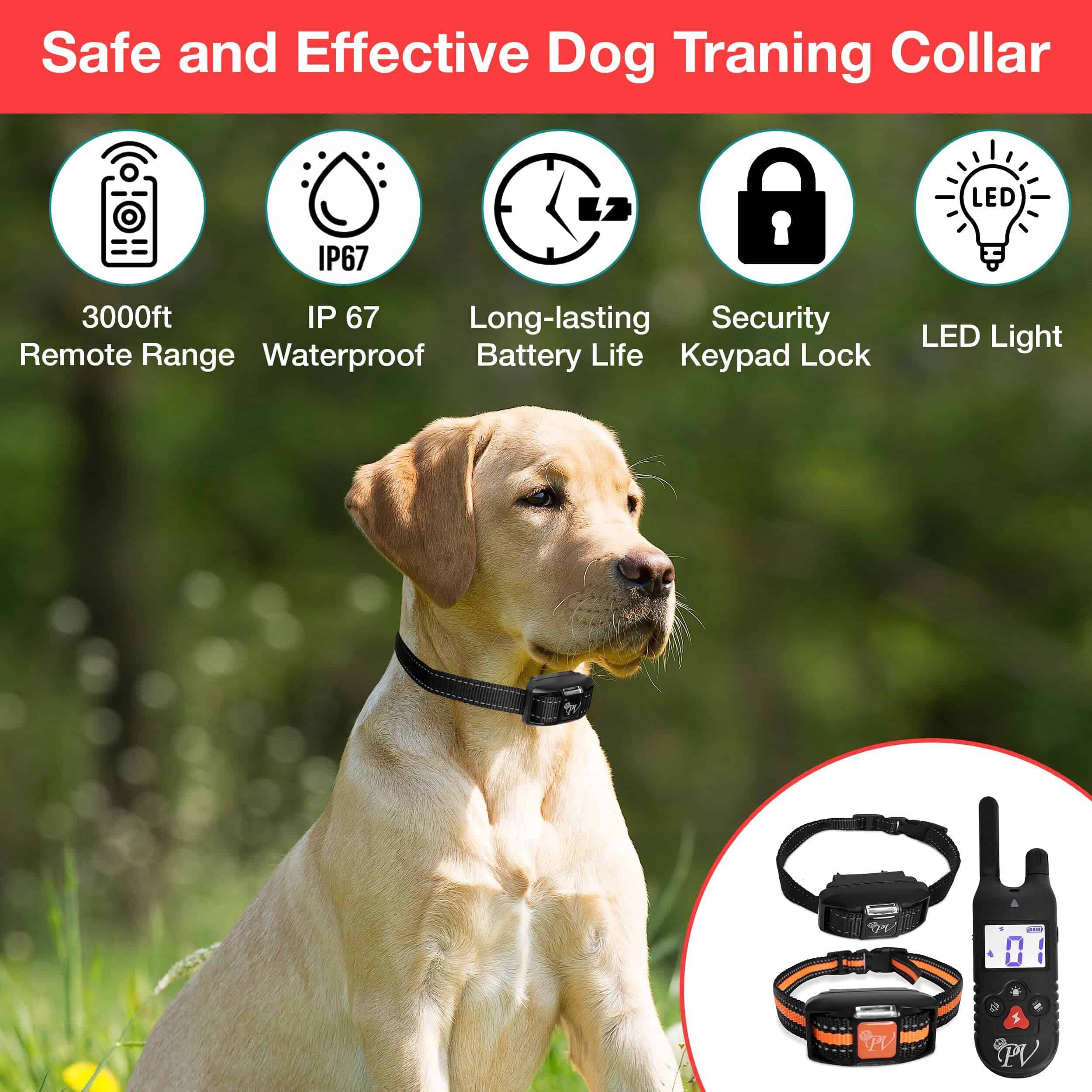 Collar de entrenamiento para perros para 2 perros, alcance - Imagen 8