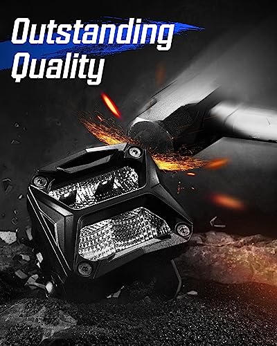 NOVSIGHT Luces LED para Todoterreno, Luces de Cubo LED de 4 - Imagen 4