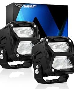 NOVSIGHT Luces LED para Todoterreno, Luces de Cubo LED de 4