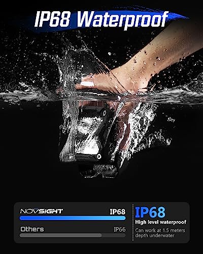 NOVSIGHT Luces LED para Todoterreno, Luces de Cubo LED de 4 - Imagen 6