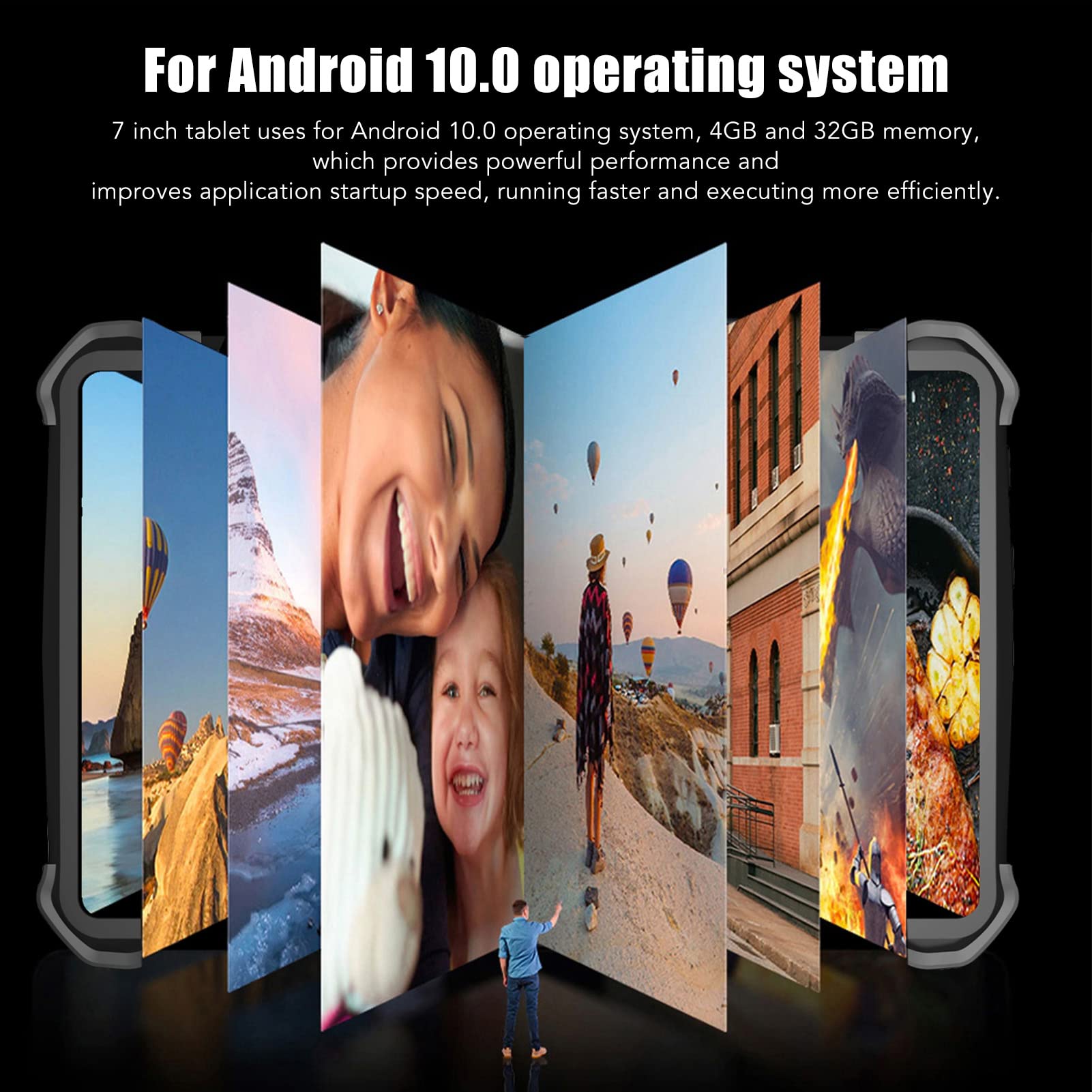 Tableta Portátil para Niños Luqeeg de 7 Pulgadas, Tablet - Imagen 9