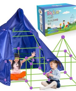 Kit de Construcción de Fortalezas Playbees con Varillas y