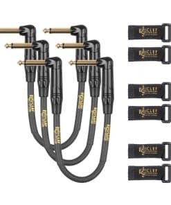 Cable Patch de Guitarra Clef Audio Labs de 6 pulgadas,
