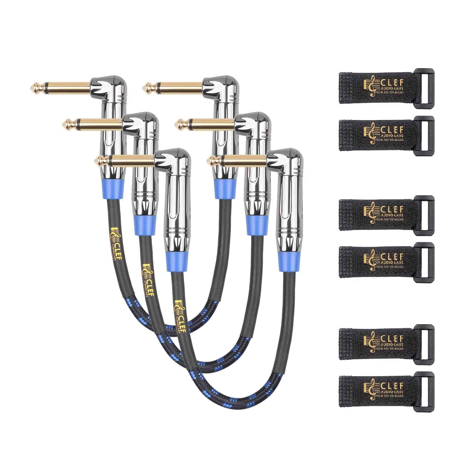 Cable de Guitarra Clef Audio Labs 6.35mm TS a 6.35mm TS