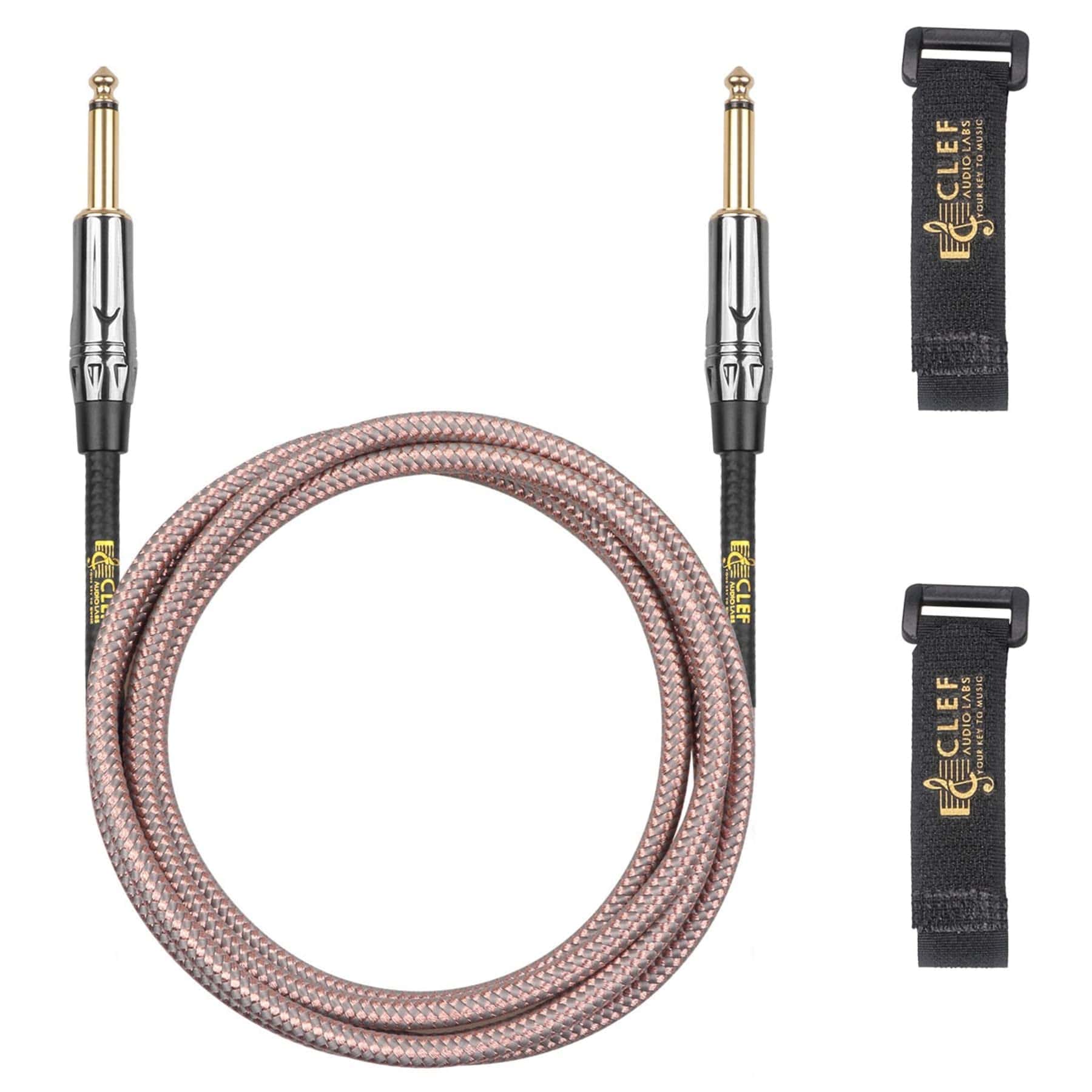 Cable de Instrumento para Guitarra Clef Audio Labs, 20 pies