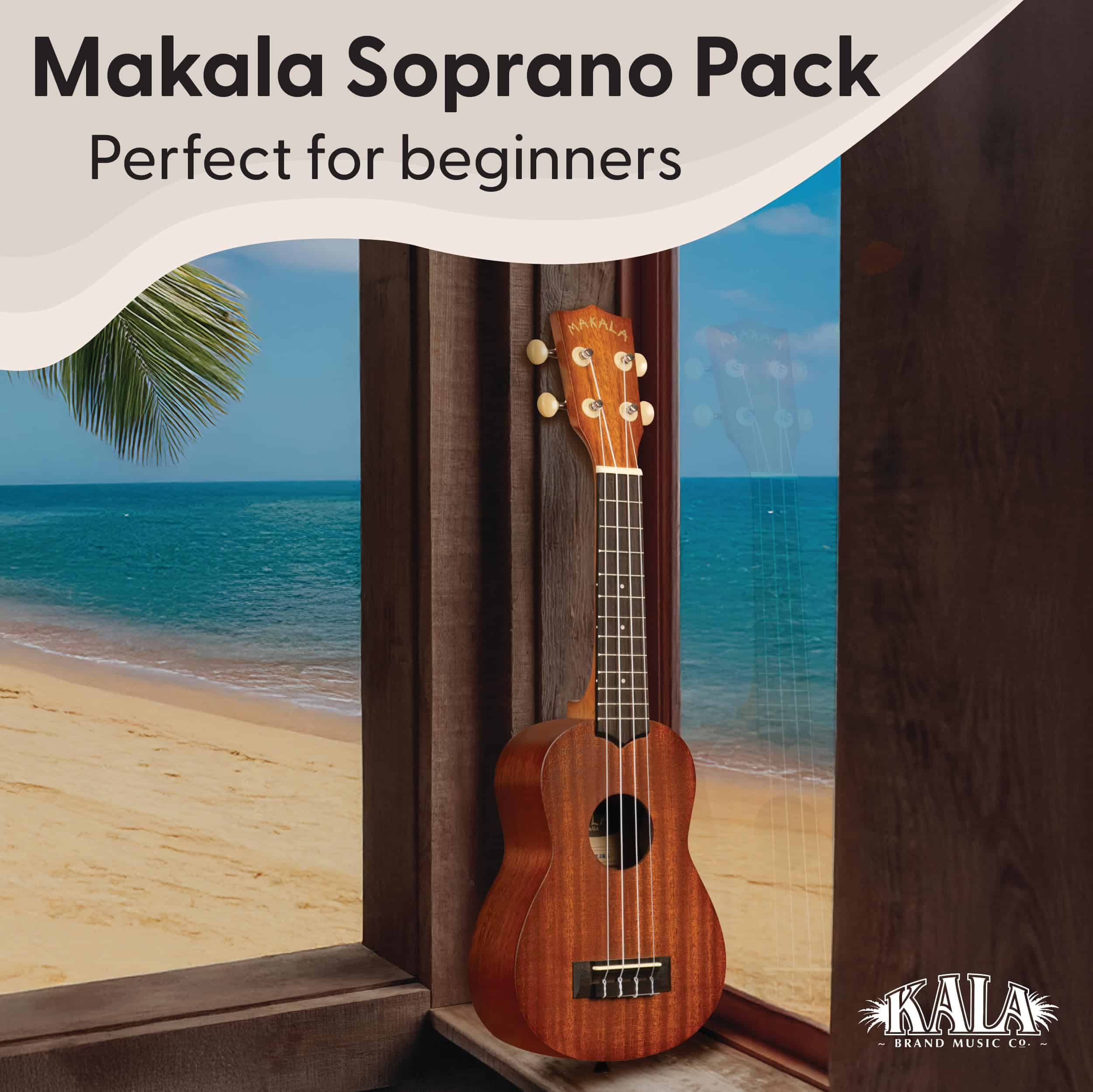 Ukulele Soprano de 4 Cuerdas de Kala Brand Music Co. con - Imagen 3