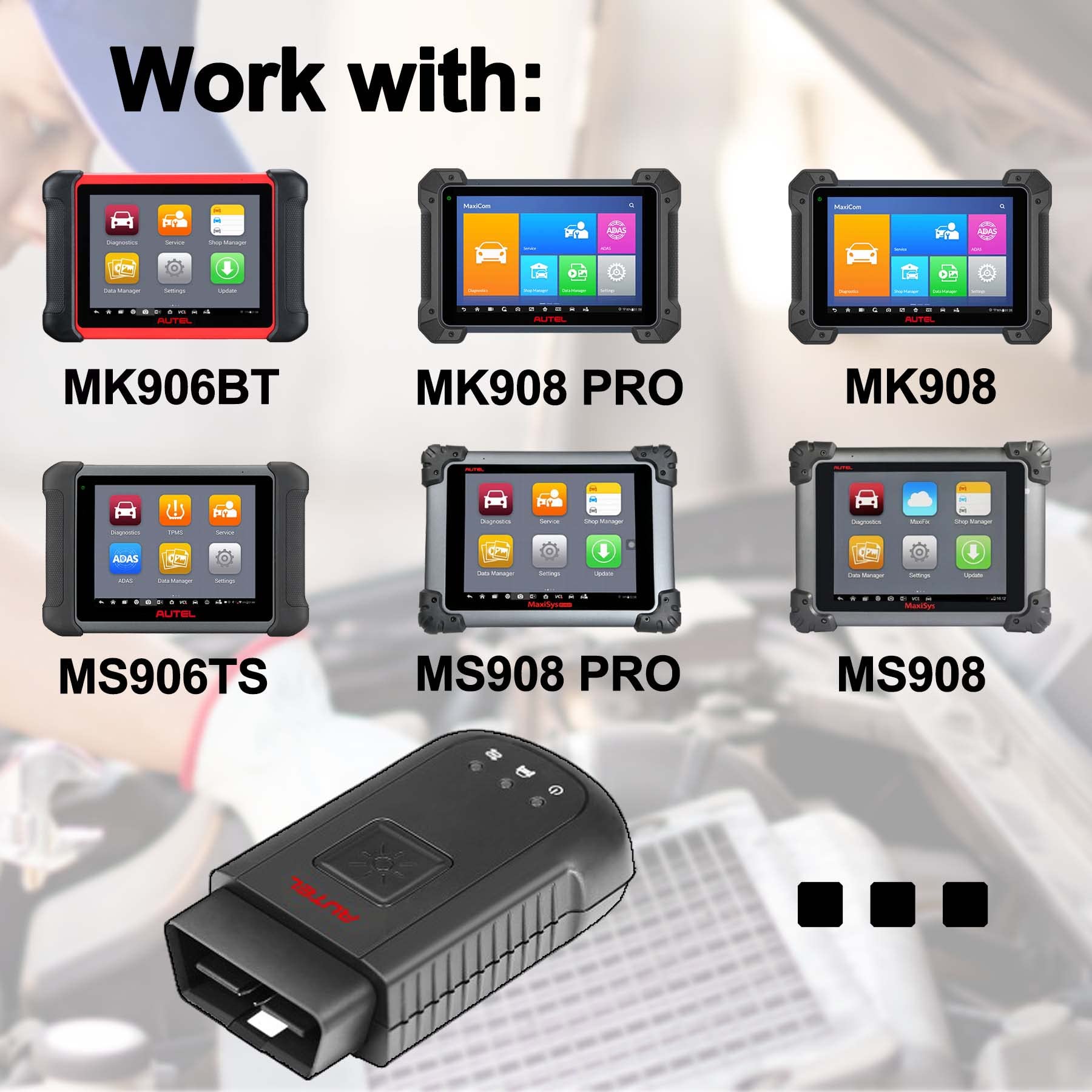 Autel MaxiVCI V100 Interfaz de Comunicación Vehicular - Imagen 6