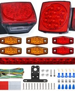 Kit de Luces LED para Remolque Nilight Cuadrado Luz de