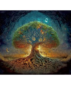 Rompecabezas de madera Mys Aurora para adultos Árbol de la