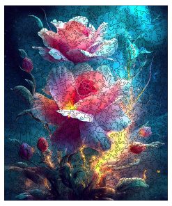 Rompecabezas de Madera Único Mys Aurora - Tulipanes en