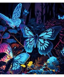 Mys Aurora Wooden Puzzles, Rompecabezas de Madera Mariposa