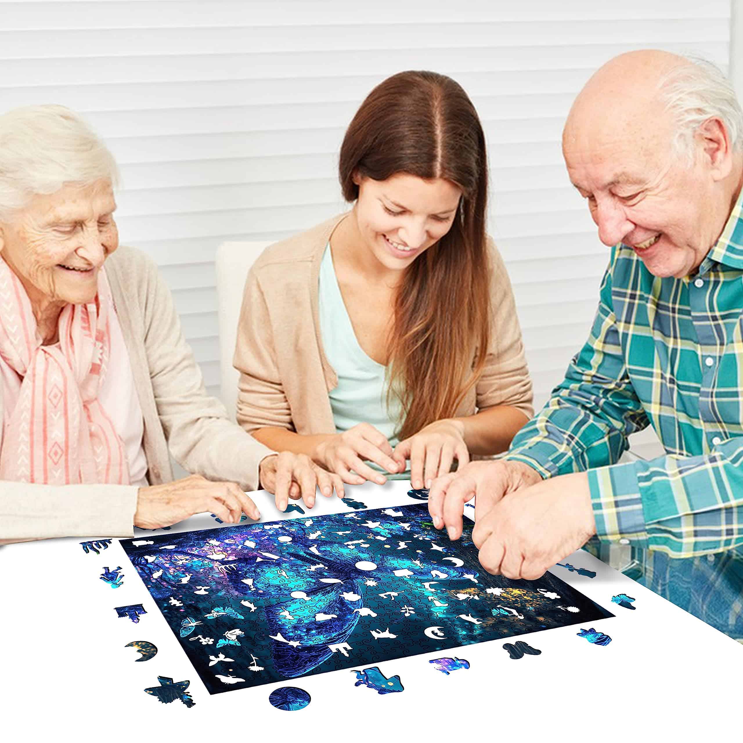 Rompecabezas de madera Mys Aurora, Rompecabezas de mariposa - Imagen 7