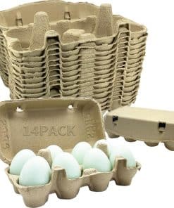 Cartones para Huevos de Pato Grandes 14 Pack, Natural en
