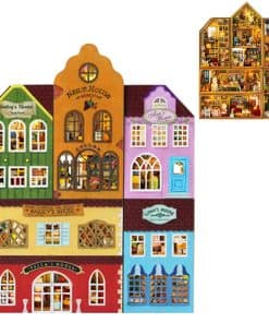 TOPBSFARNY 6PCS Kit de Casa de Muñecas DIY Creativo