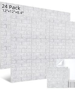 Tutmyrea 24 PCS Paneles Acústicos, 12 X 12 X 0.4 Pulgadas