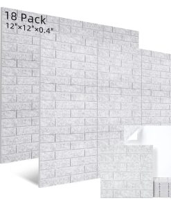 Panel de 18 PCS Tutmyrea, 12 X 12 X 0.4 Pulgadas Paneles