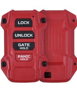 Llavero de repuesto AJT DESIGN compatible con -Rojo