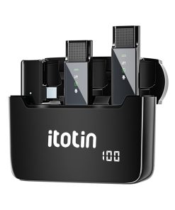 Micrófono Lavalier Inalámbrico Tipo-C para Teléfono, Mini