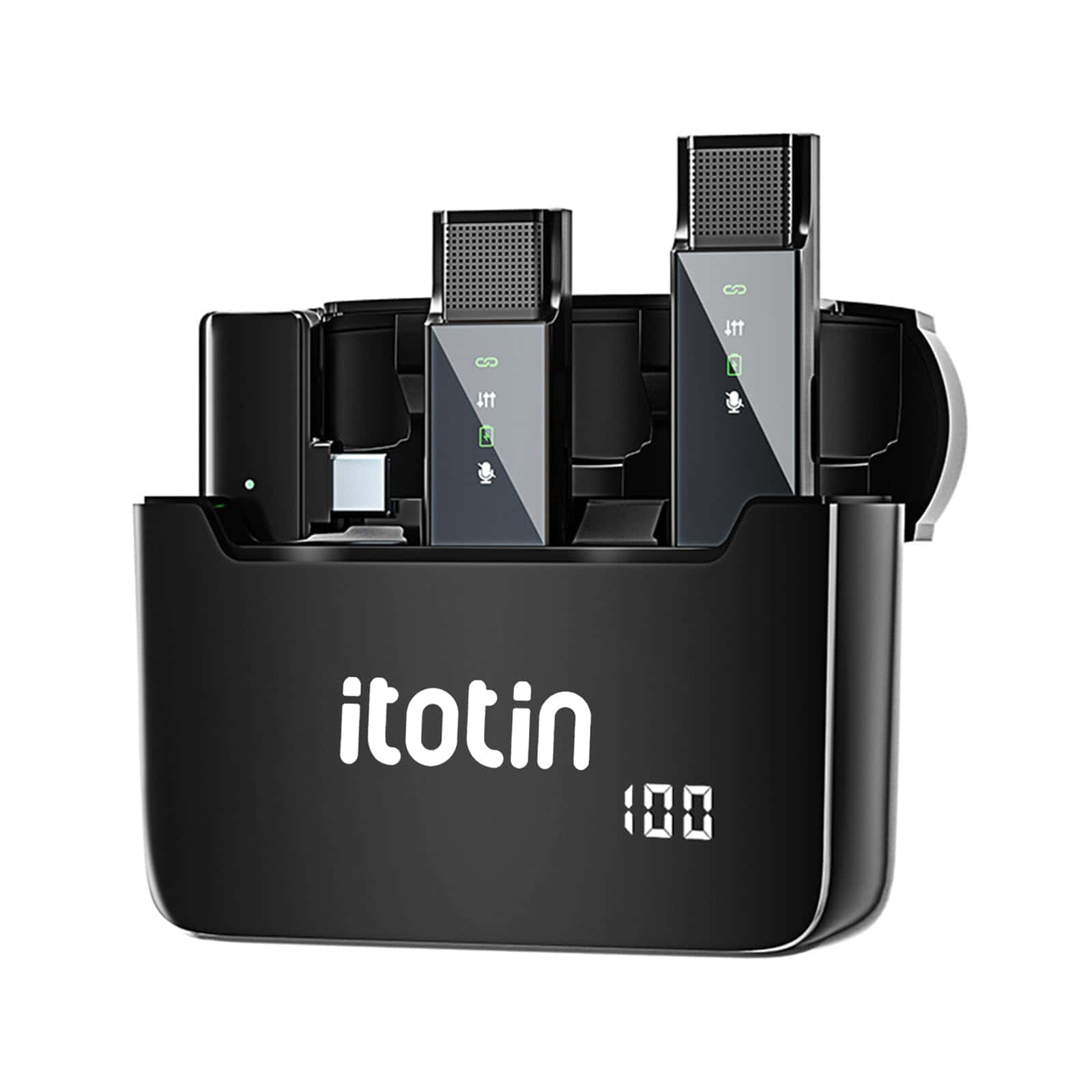Micrófono Lavalier Inalámbrico Tipo-C para Teléfono, Mini