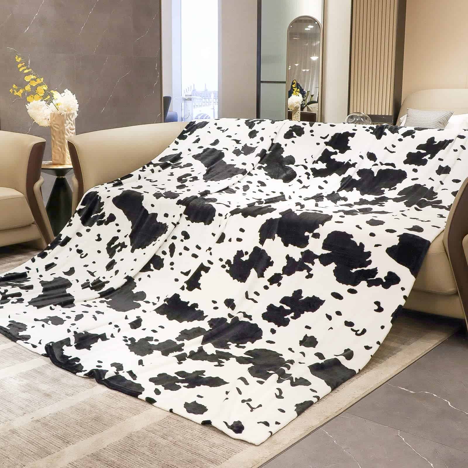 Manta y Cobija de Cama Tamaño King HSEEC Suave Manta de