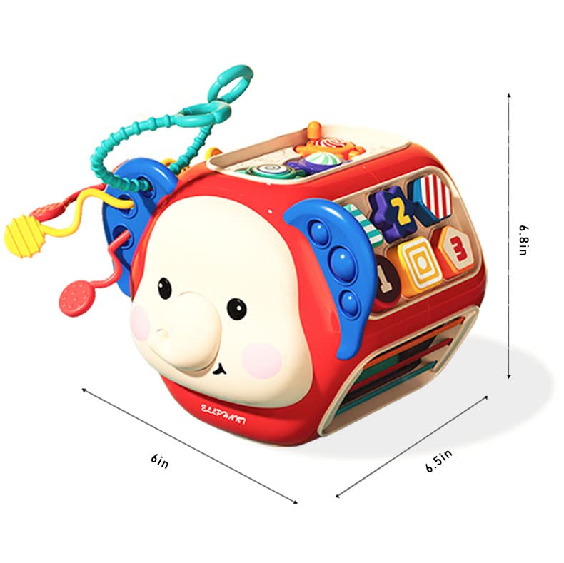 Cubo de Actividades Rajahntoys 10 en 1, Juguetes Montessori - Imagen 7