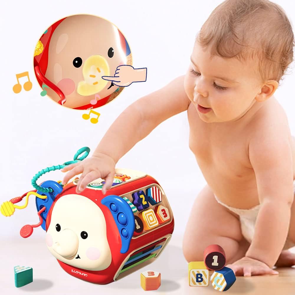 Cubo de Actividades Rajahntoys 10 en 1, Juguetes Montessori - Imagen 5