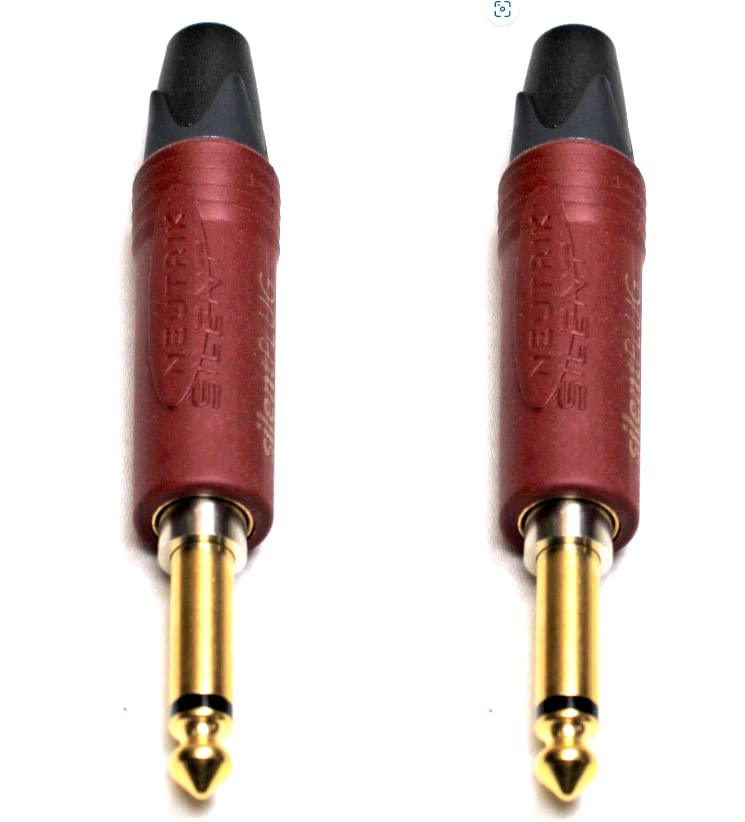 (2) Conector de Teléfono de 1/4" Neutrik NP2X-AU-SILENT - Imagen 3