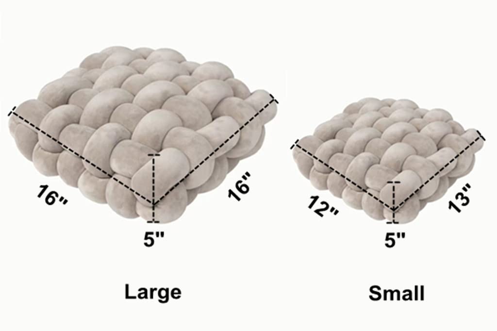 Almohada de nudo suave HYOATREA para decoración de cojines - Imagen 6