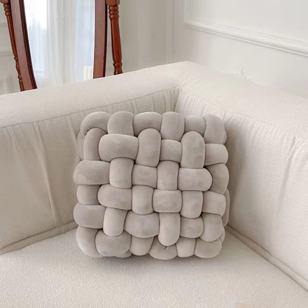 Almohada de nudo suave HYOATREA para decoración de cojines