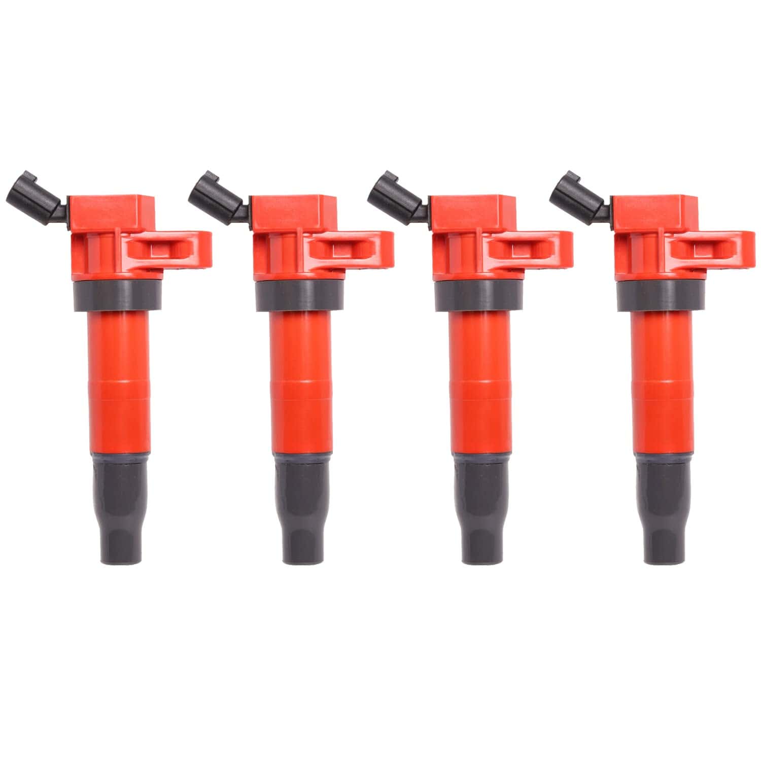 Paquete de 4 Bobinas de Encendido Rojas 2009 2010 2011 2012