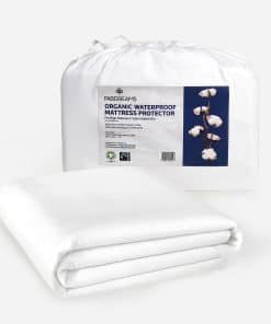 Protector de Colchón Fabdreams King de Algodón Orgánico,