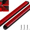 Barra de luces LED para remolque BJZ de 16'' rojo 12 LEDs