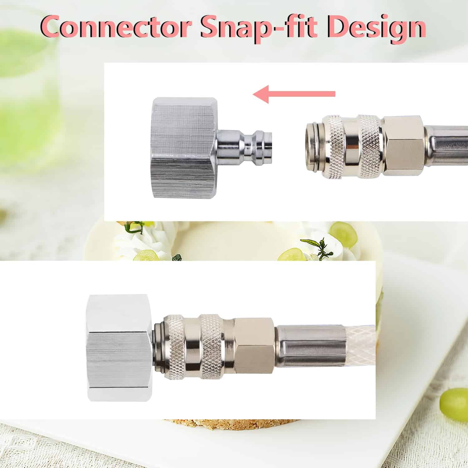 Regulador de Presión de N2O AmazWhip con Manómetro - Imagen 6