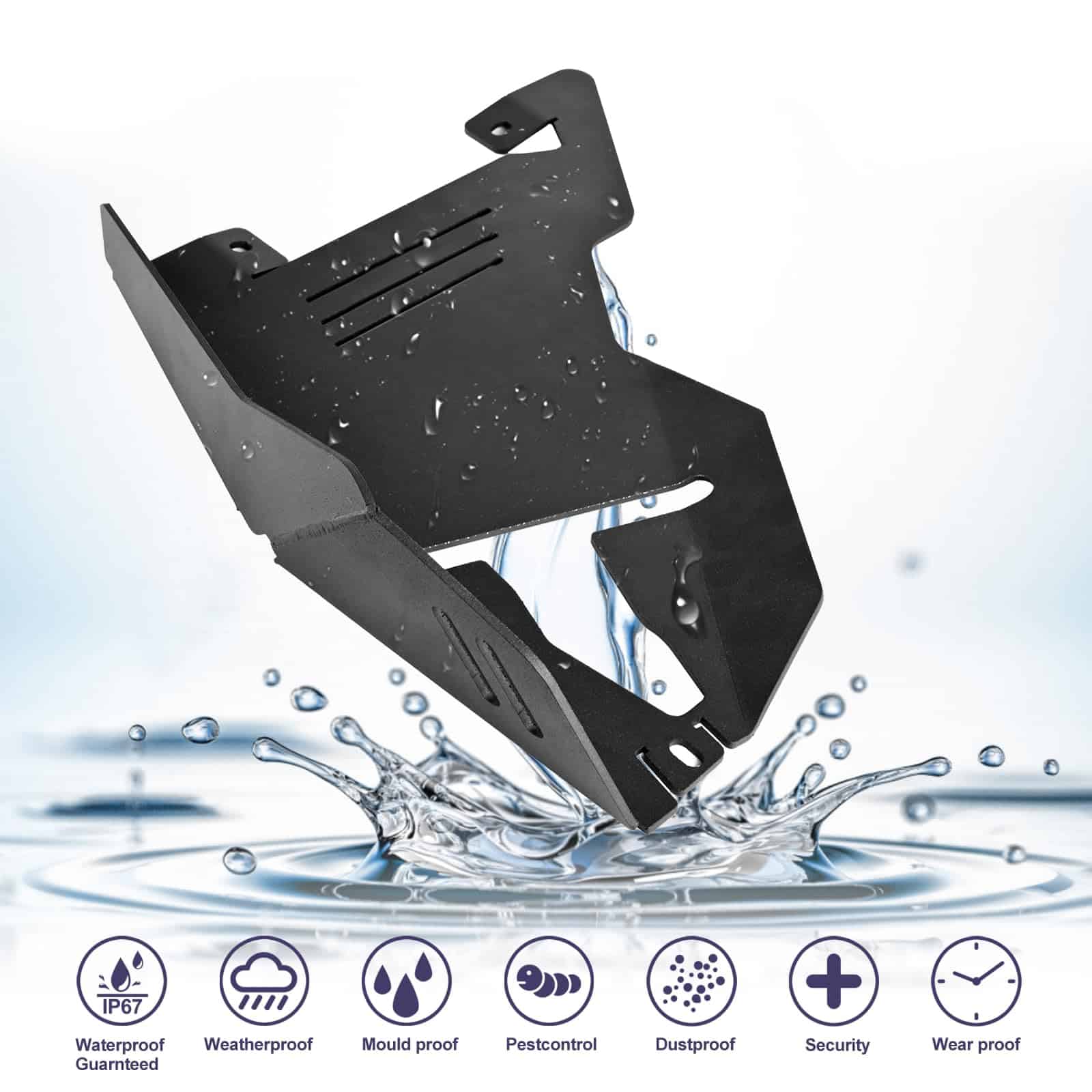 Guardabarros delanteros negros para Can Am Ryker, - Imagen 5