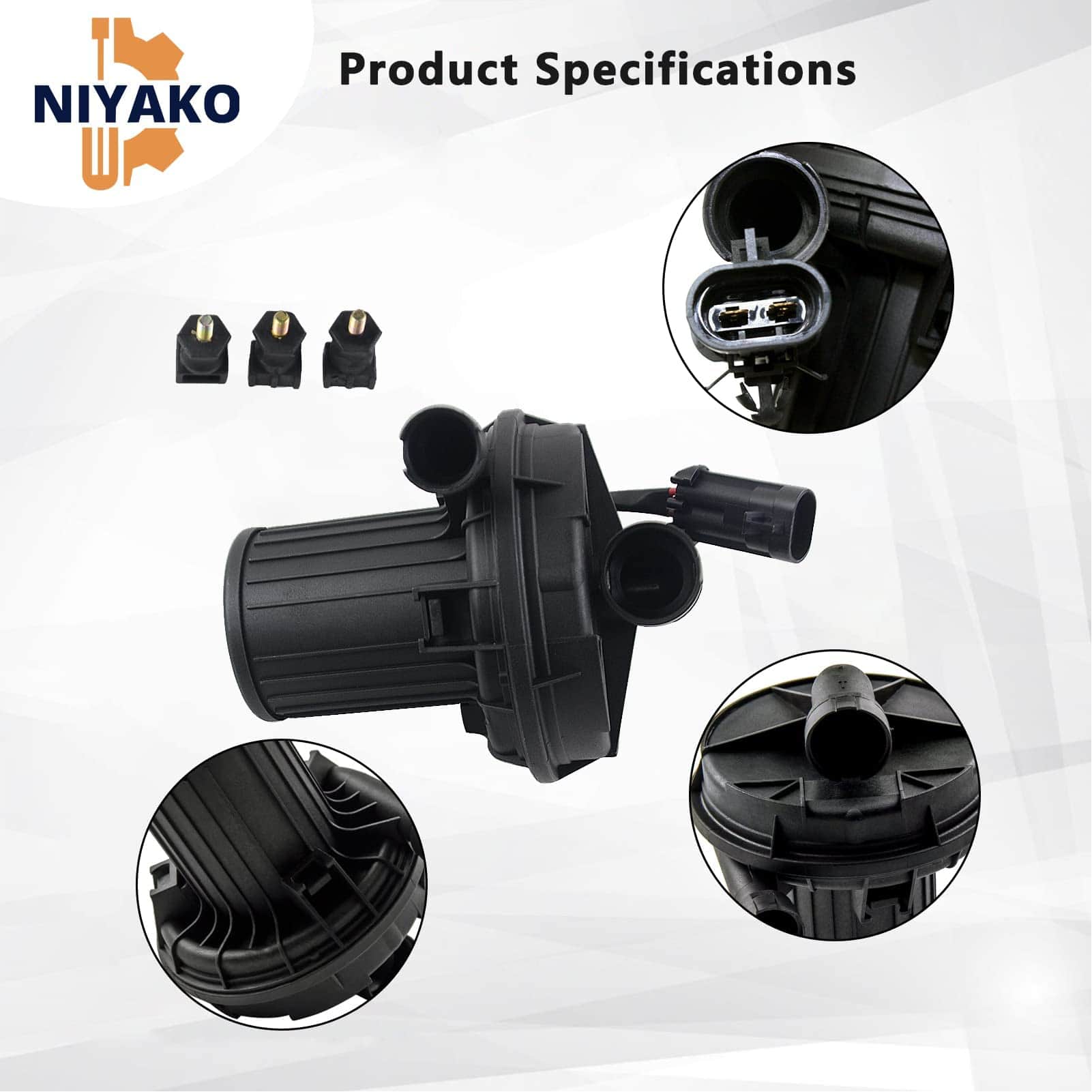 Bomba de Inyección de Aire Secundario de Repuesto Niyako # - Imagen 6